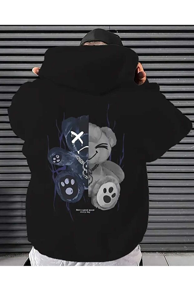 هوديي أساسي بغطاء للرأس – باندا - 1