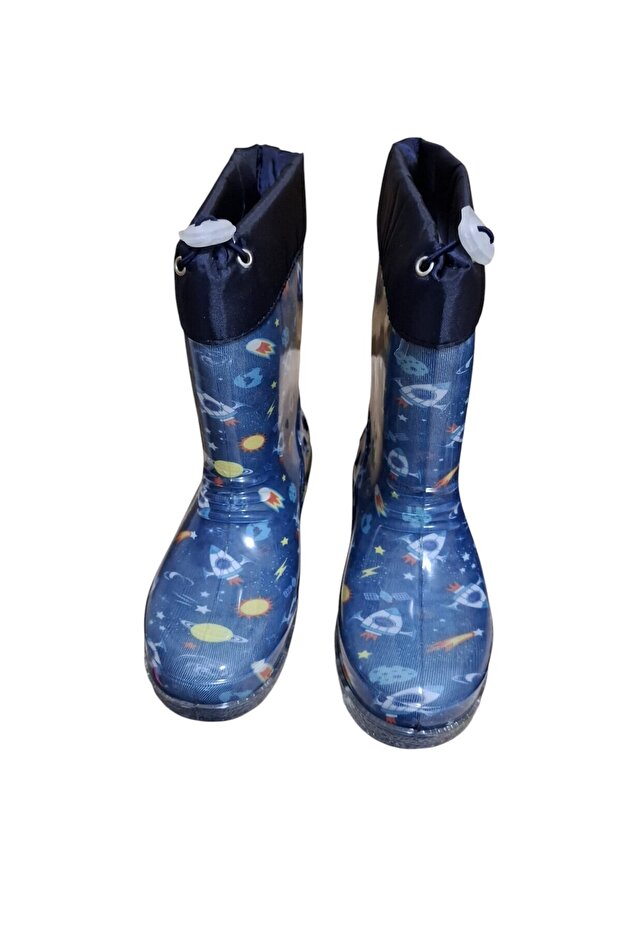 EMEKPLASTİK Çocuk bot kar botu Yağmur ve kar geçirmez Kürklü Bot - 5