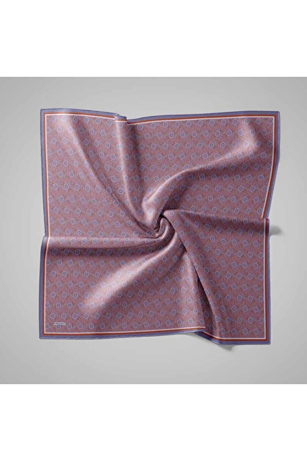 Natural Patterned Scarf - 1