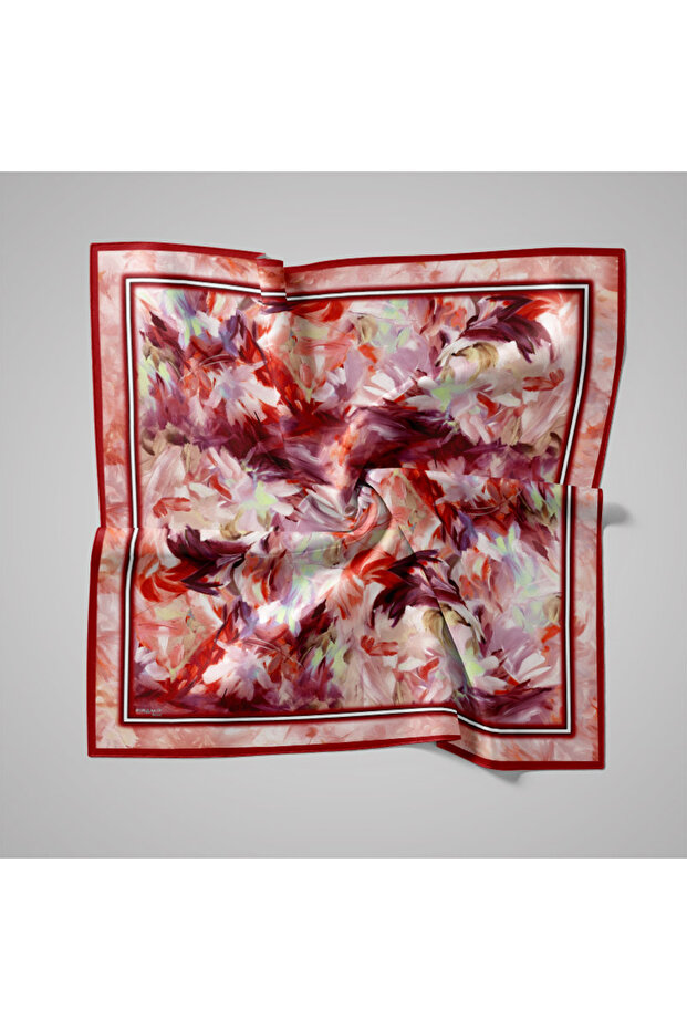 Eșarfă cu model natural - 1