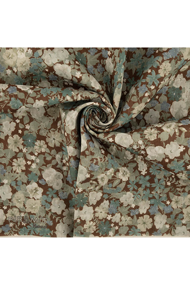 Eșarfă cu model natural - 2