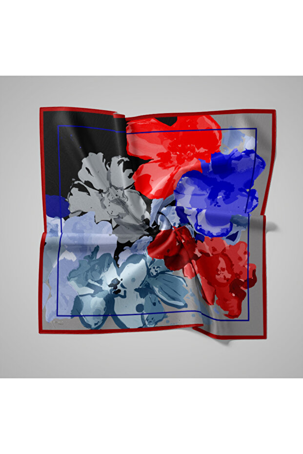 Natural Patterned Scarf - 1