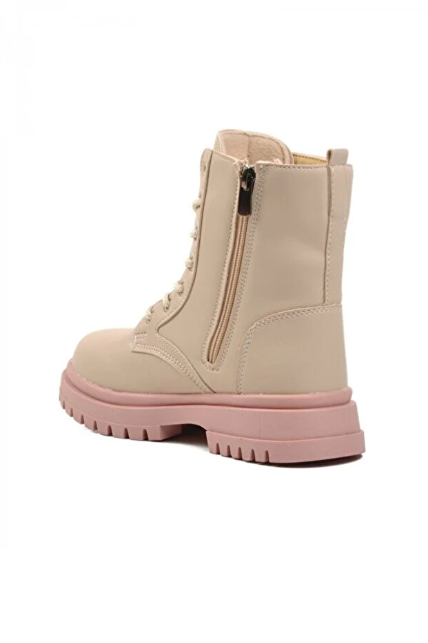1575 Filet Kız Çocuk Botu bej - 4