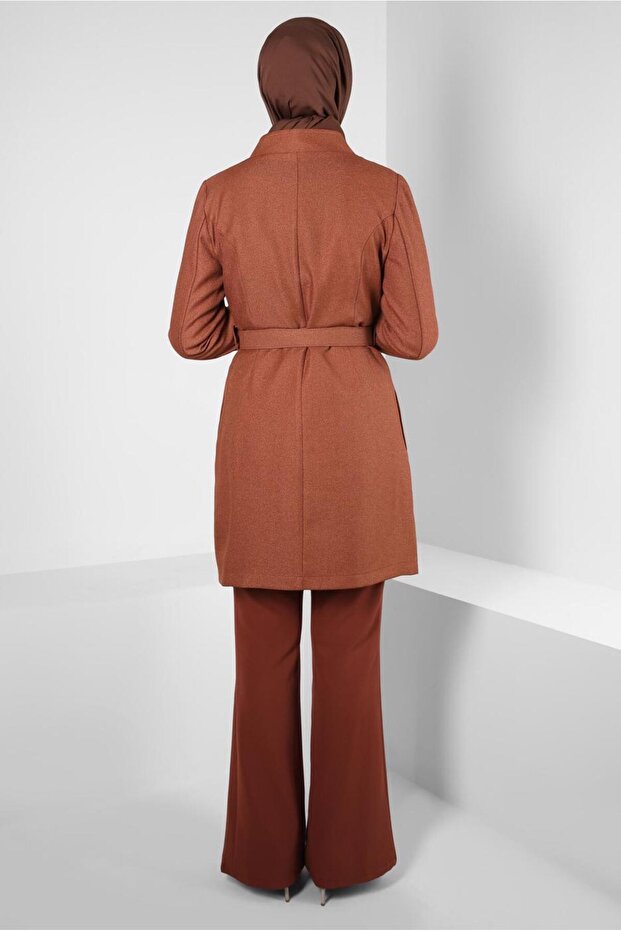 BELTED JACKET 44274 - 3
