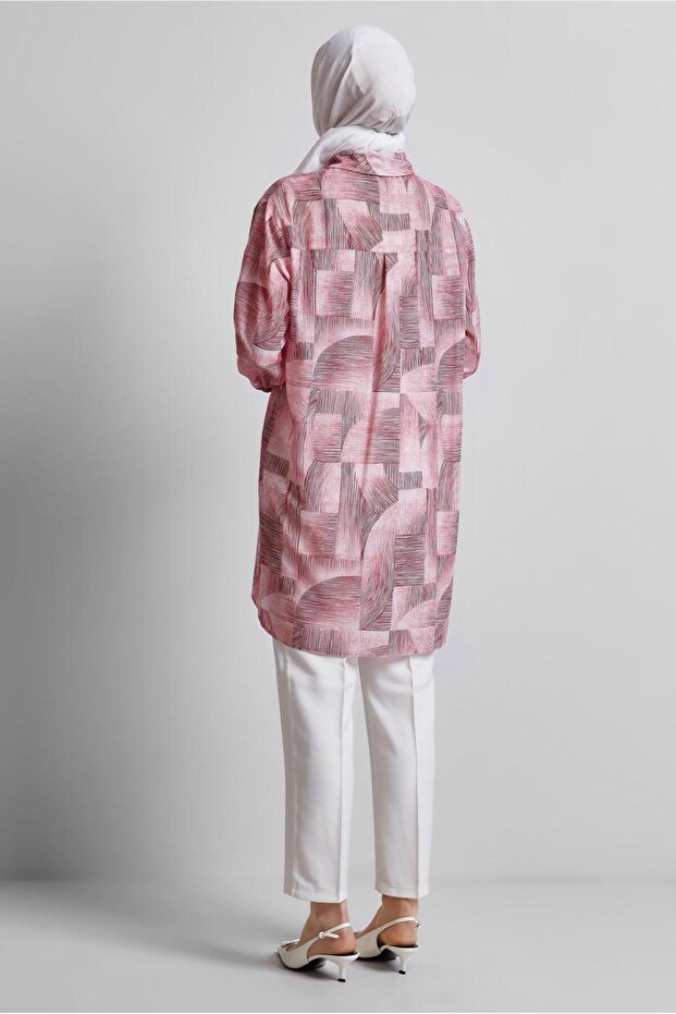 تونيك منقوش رقم الموديل: 45405 - 4