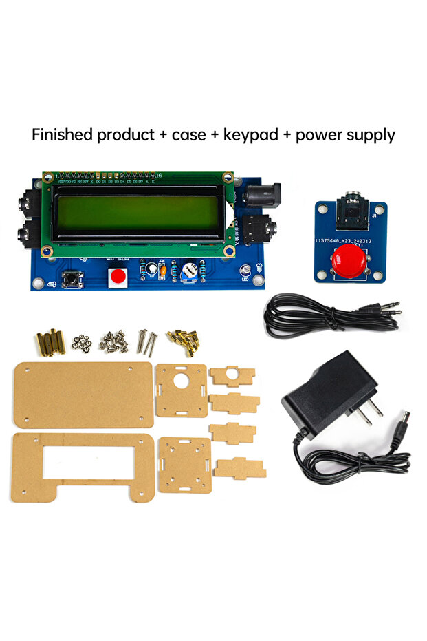 وحدة فك شفرة مورس DC9V CW لوحة دوائر كهربائية مجمعة ممارسة لحام التصنيع الإلكتروني DIY K - 1