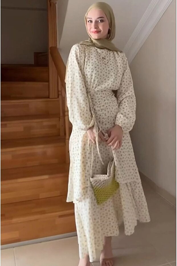 Ekinokslu elbise - 1