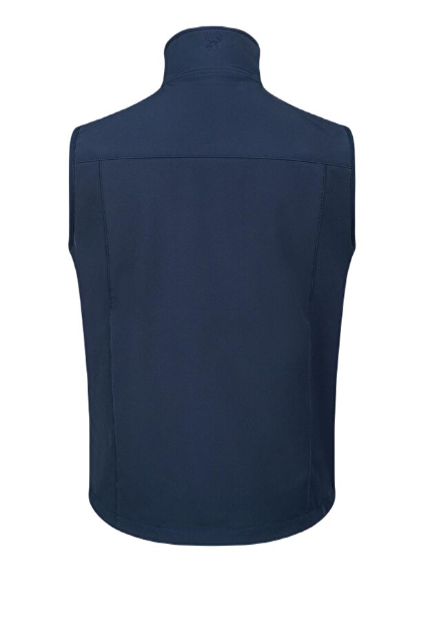 SAMANA Softshell Unisex Yelek Lacivert - 5