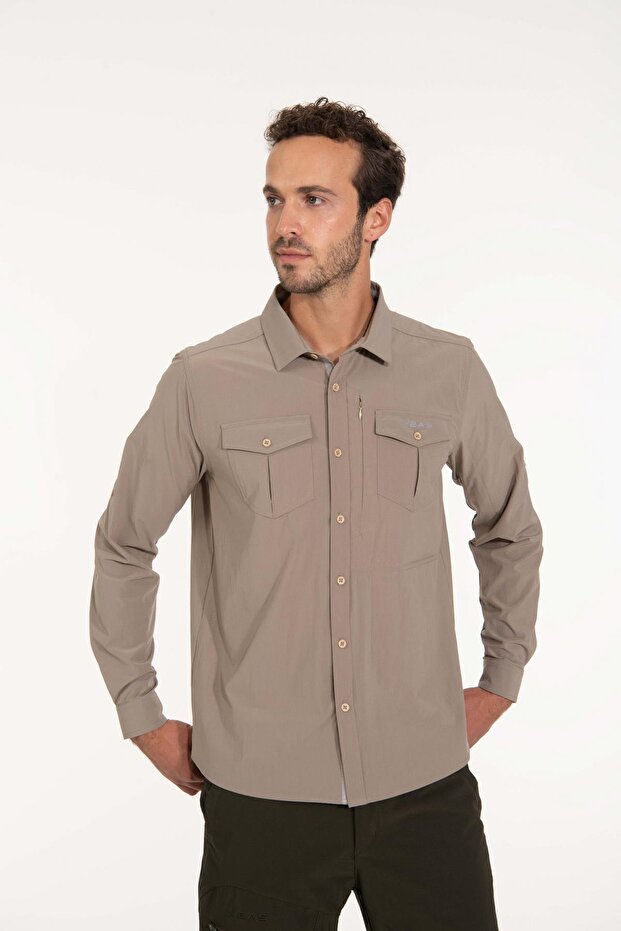 Gablin Erkek Gömlek Kahve - 1