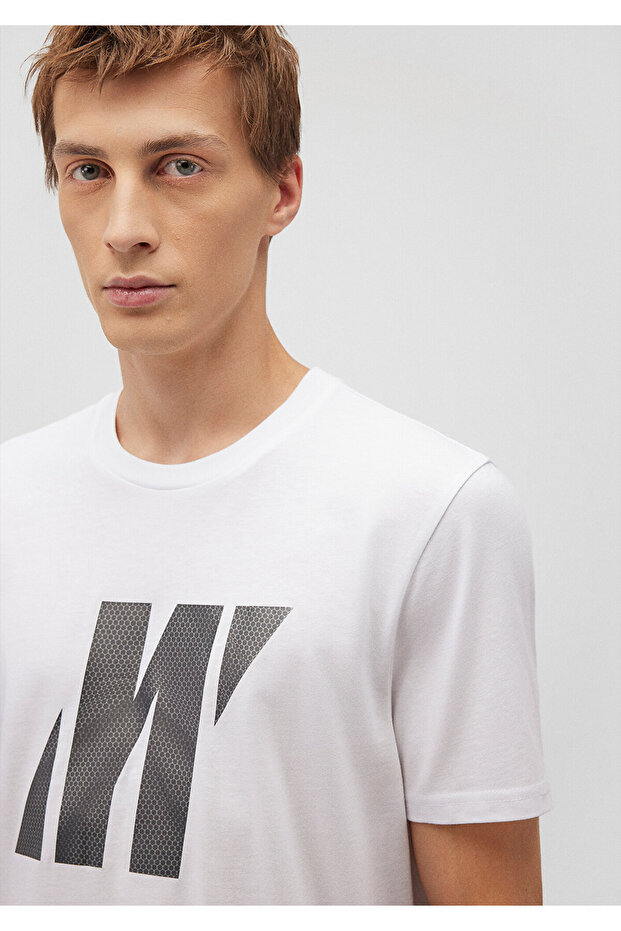 Bílé tričko - Pro Logo Print, Regular Fit, 0612172-620 - 5