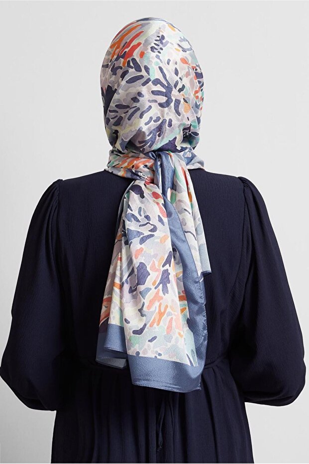 Patterned Shawl 8574 - 2