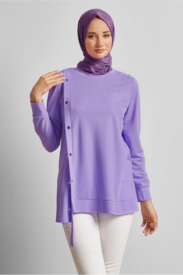 Eyelet Detail Tracksuit Tunic 45701