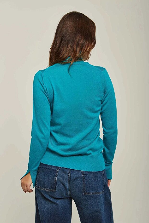 Solid Long-Sleeve Top - 3