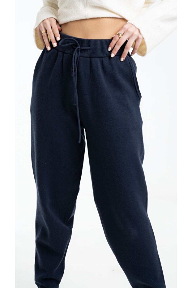 بنطلون سادة عالي الخصر - 4