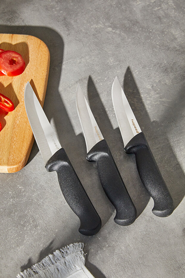 Nova Model 3'lü Mutfak Chef Bıçak Seti - 3