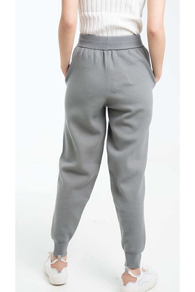 بنطلون سادة عالي الخصر - 3