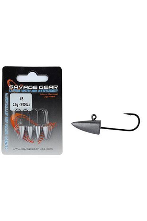 LRF Micro Sandeel Jighead 4 Adet #8 - 2