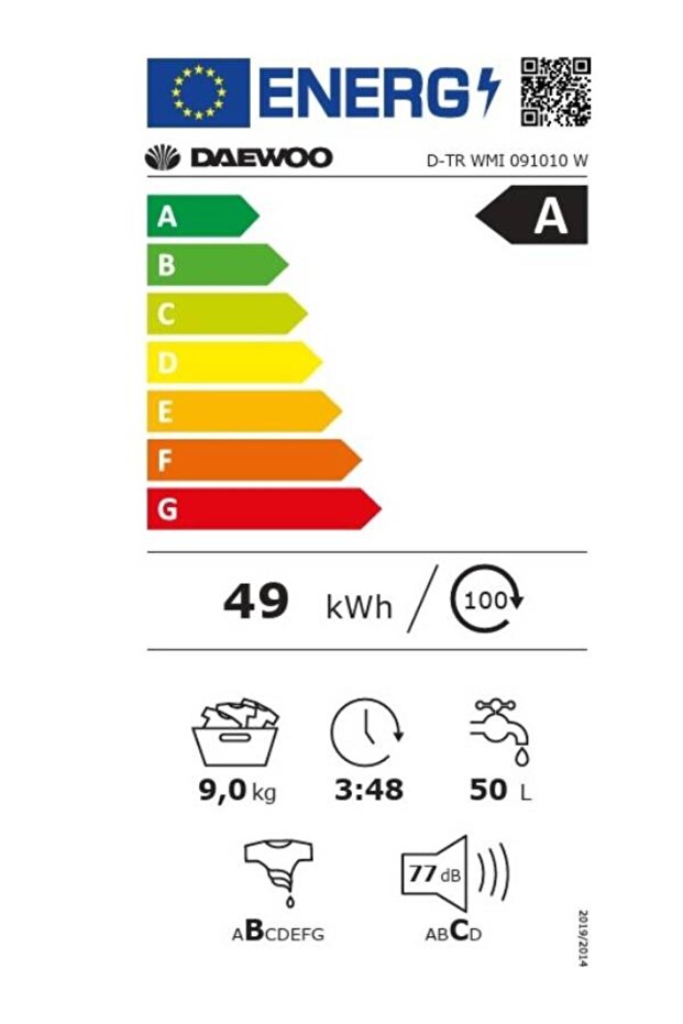 D-TR WMI 091010 W 9 Kg Çamaşır Makinesi - 7