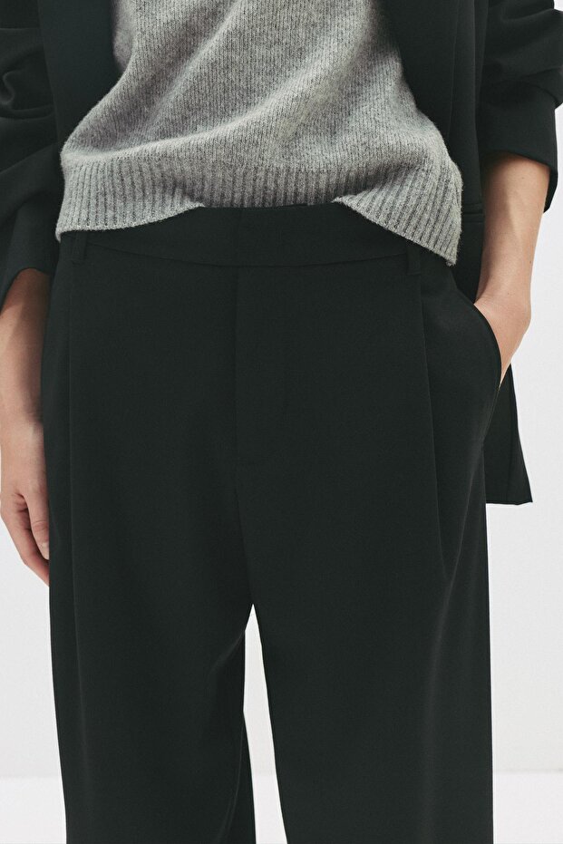 Pensli kumaş pantolon - 5