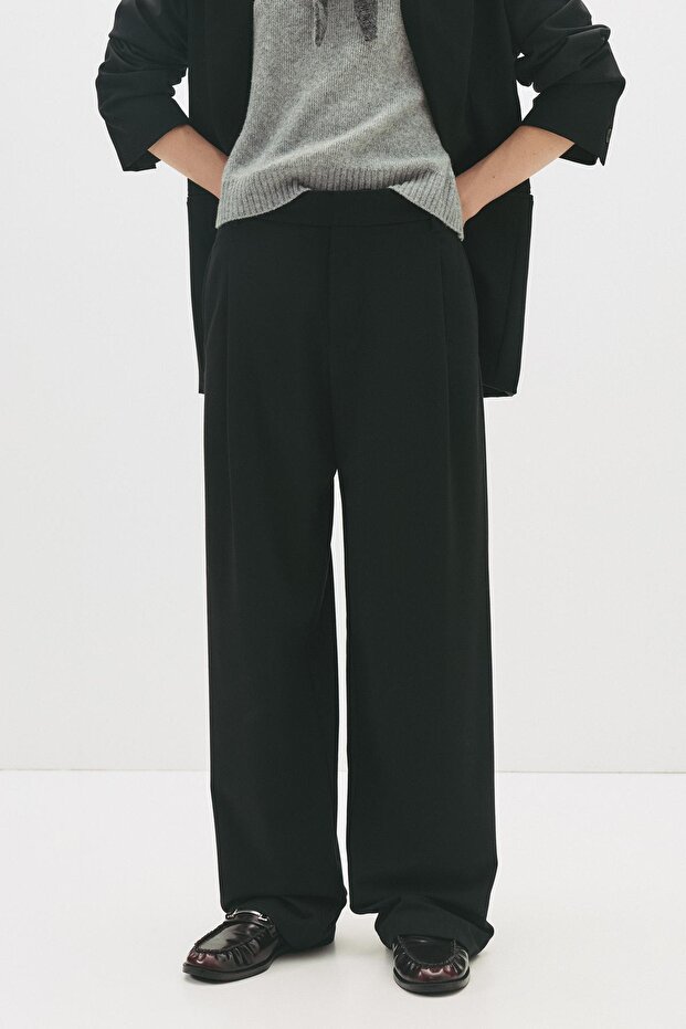 Pensli kumaş pantolon - 4