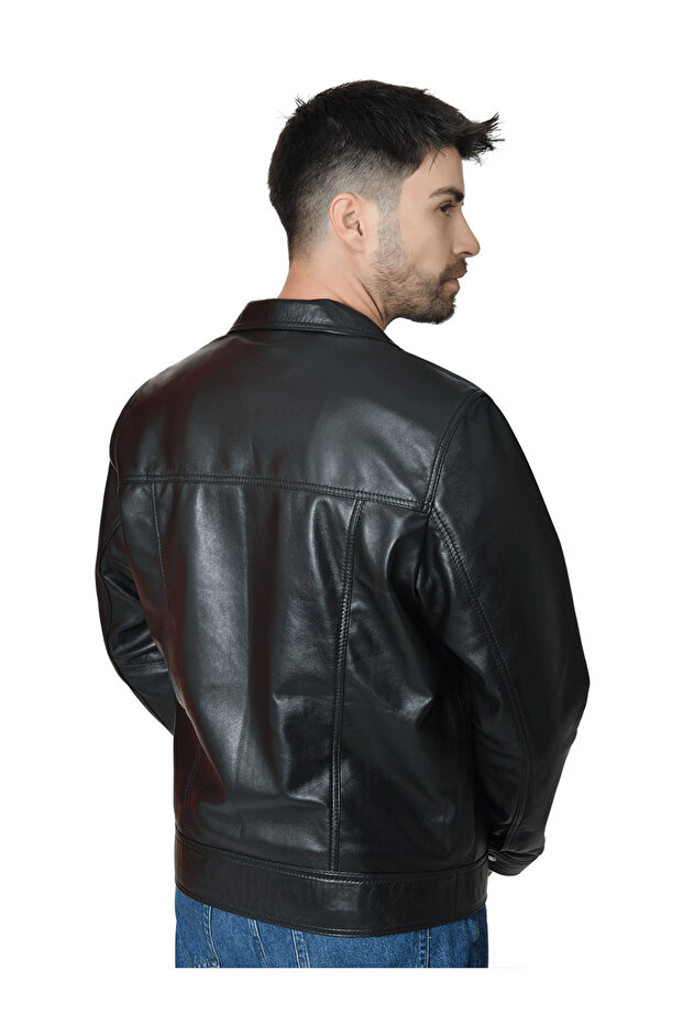 سترة جلدية للرجال 2323 - 6