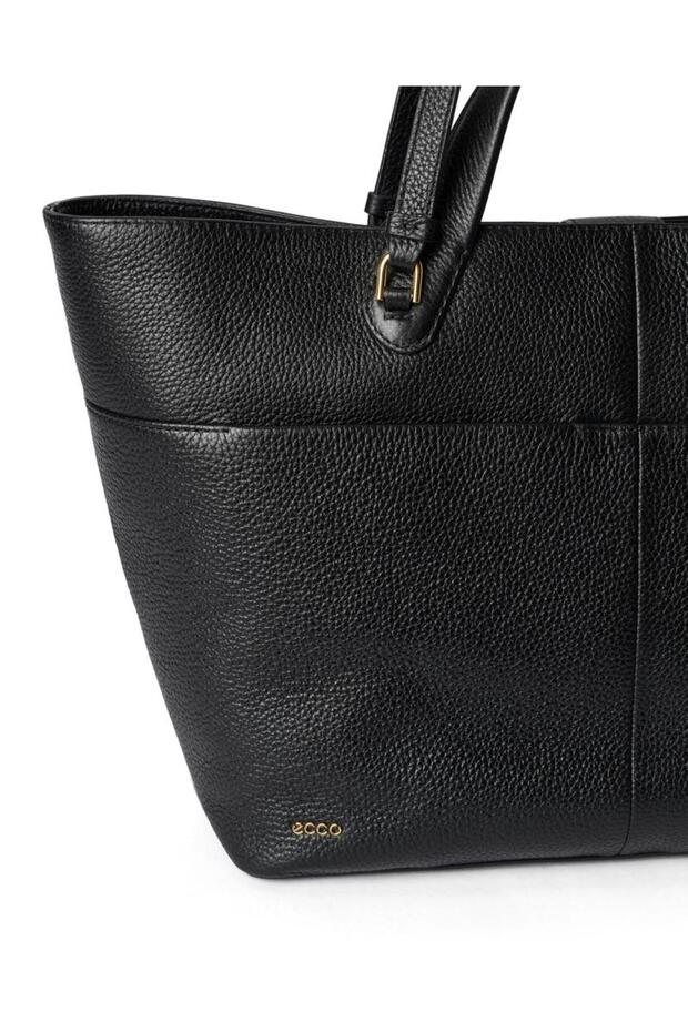 Tote M Pebbled Leather Bag - 2