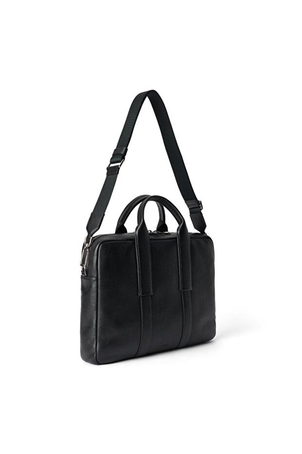 Laptop Bag Pebbled Leather - 4