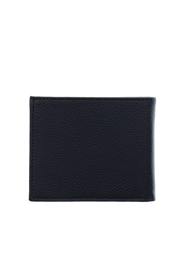 Desenli Erkek Kartlık Para Bölmeli Lacivert Cüzdan - 5