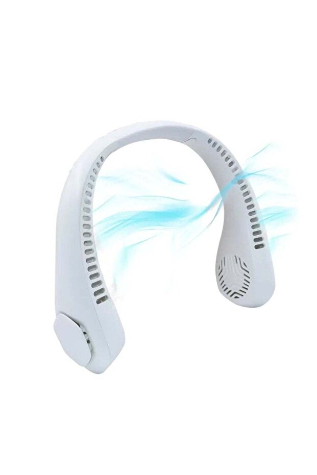 Bladeless Neck Fan Portable Rechargeable Hanging Wearable Cooling Fan