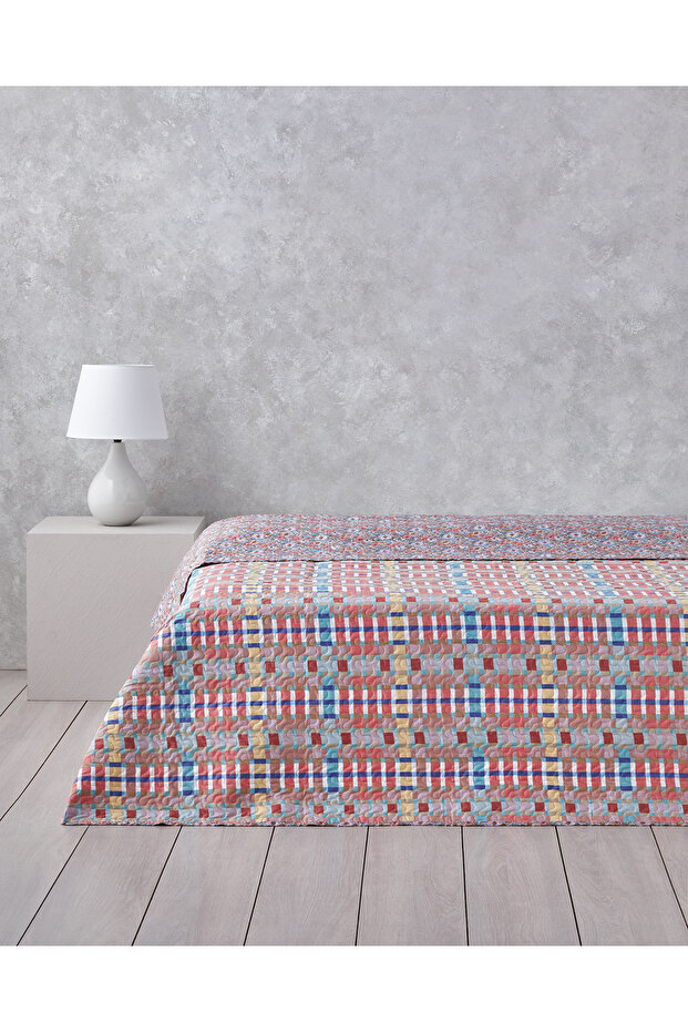 Ruby Blossom King Size többcélú takaró 240x220 cm piros - 2