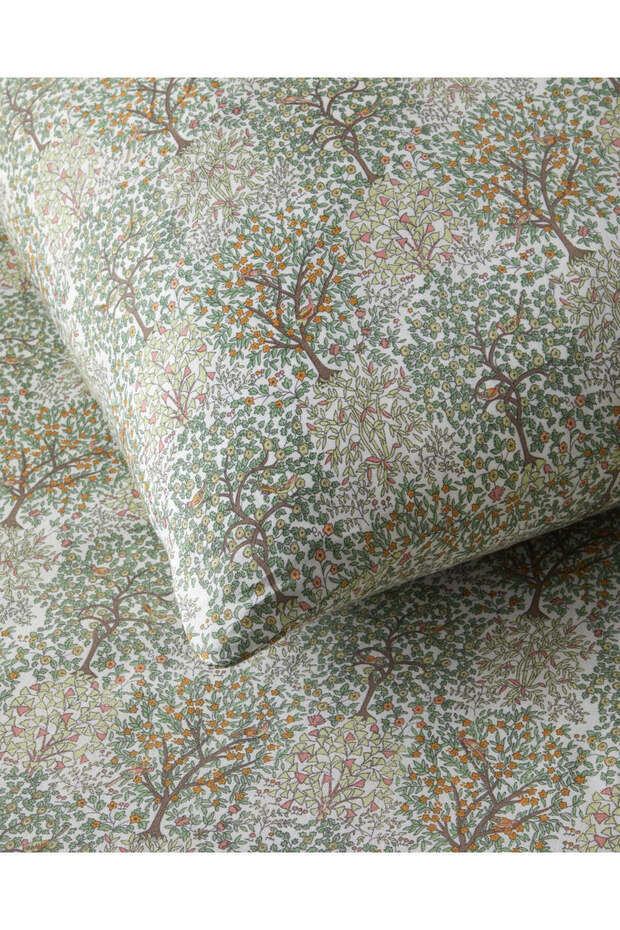 Serenade Kolay Ütülenir Tek Kişilik Nevresim Seti 160x220 cm Yeşil - 4