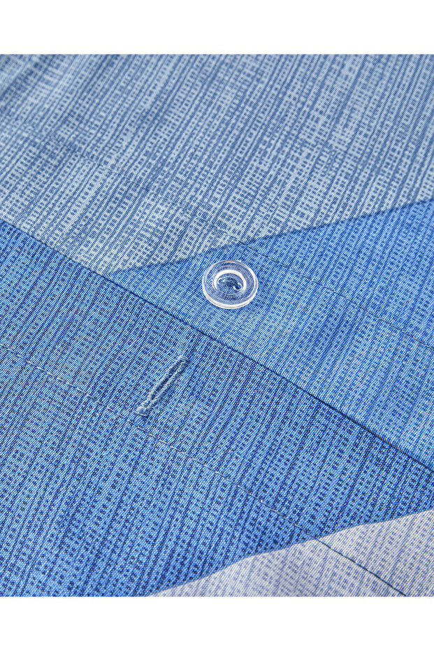 Triad Kolay Ütülenir Çift Kişilik Nevresim Seti 200x220 cm Mavi - 4