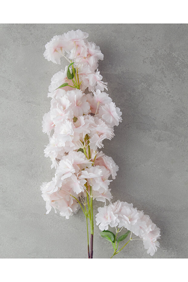 Cherry Branch Tek Dal Yapay Çiçek Açık Pembe - 2