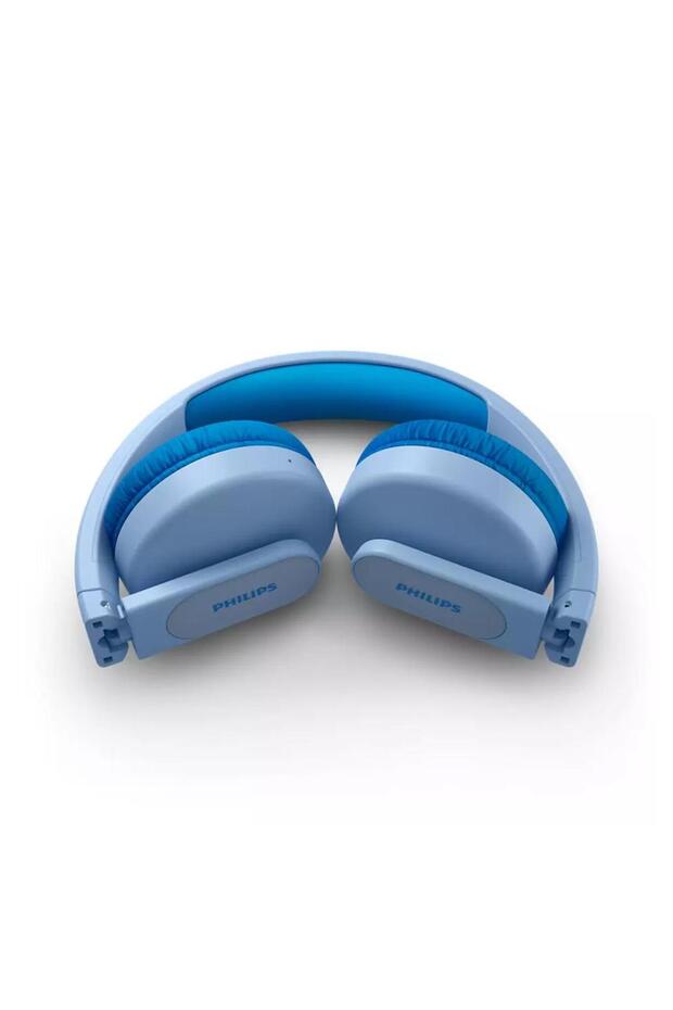 Tak4206Bl Wireless Over-Ear Children's Headphones - Blue - 4