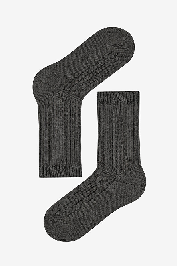 Boy's My Basic 4-Piece Multi-Colored Socks - 4
