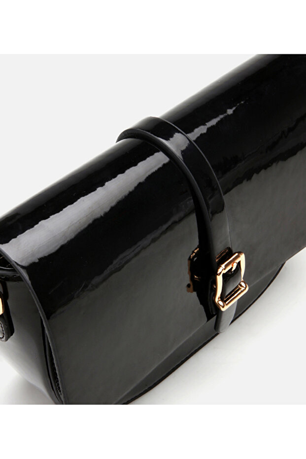 Kadın Siyah Mini (Çapraz) Çanta - 4