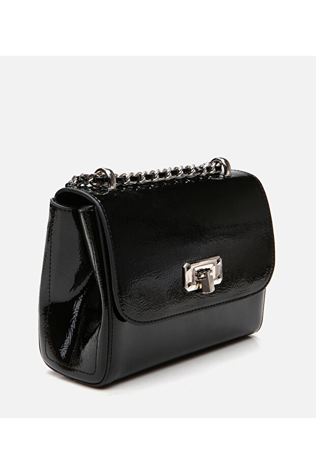 Kadın Siyah Mini (Çapraz) Çanta - 3
