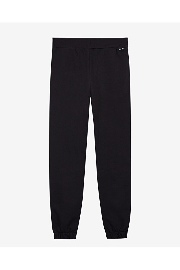 W New Basics Basics Elastic Cuff Jogger Kadın Siyah Eşofman Altı S222236-001 - 5