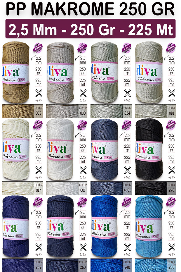 Поліп Макроме 250 ГР 260 Лациверт - 4