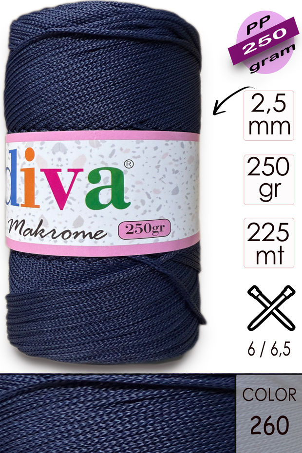 Поліп Макроме 250 ГР 260 Лациверт - 1