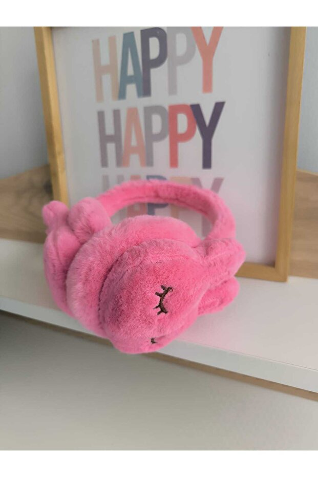 Kız Çocuk Peluş Kulaklık - 2