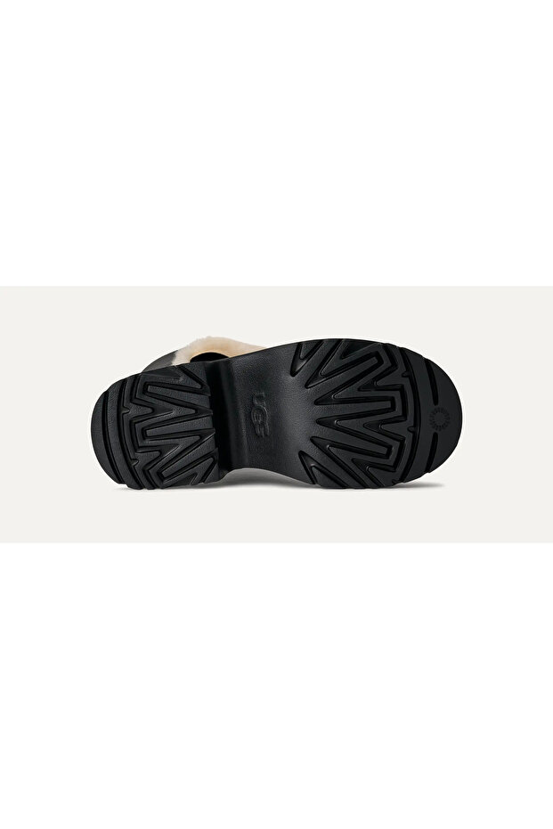 Kadın Ultra Yumuşak Astarlı Çift Yüzlü Deri Yüzey Platform Tabanlı Siyah Bot & Bootie 1172590-BLACK - 7