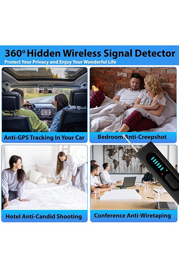 Hidden Camera Detectors, Traveling GPS Tracker Detector, Hidden Bug and Camera Detector, Camera Dete - 2