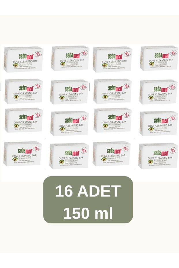 Compact Olive Oil Soap 150 g 16 Pieces