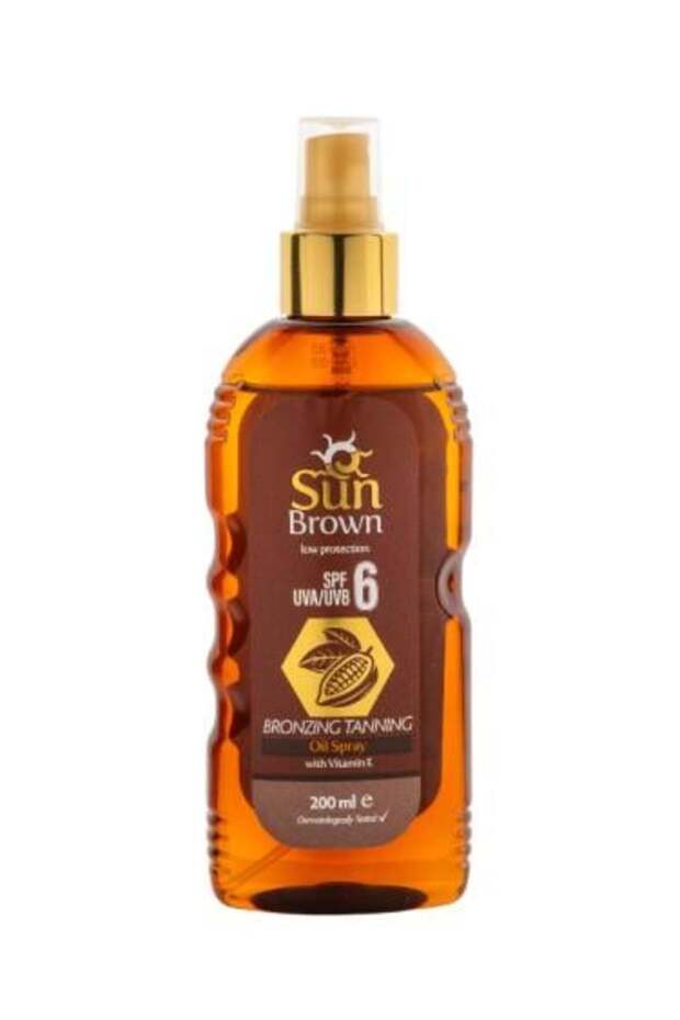 بخاخ زيت تسمير البشرة بعامل حماية من الشمس SPF6 - 200 مل