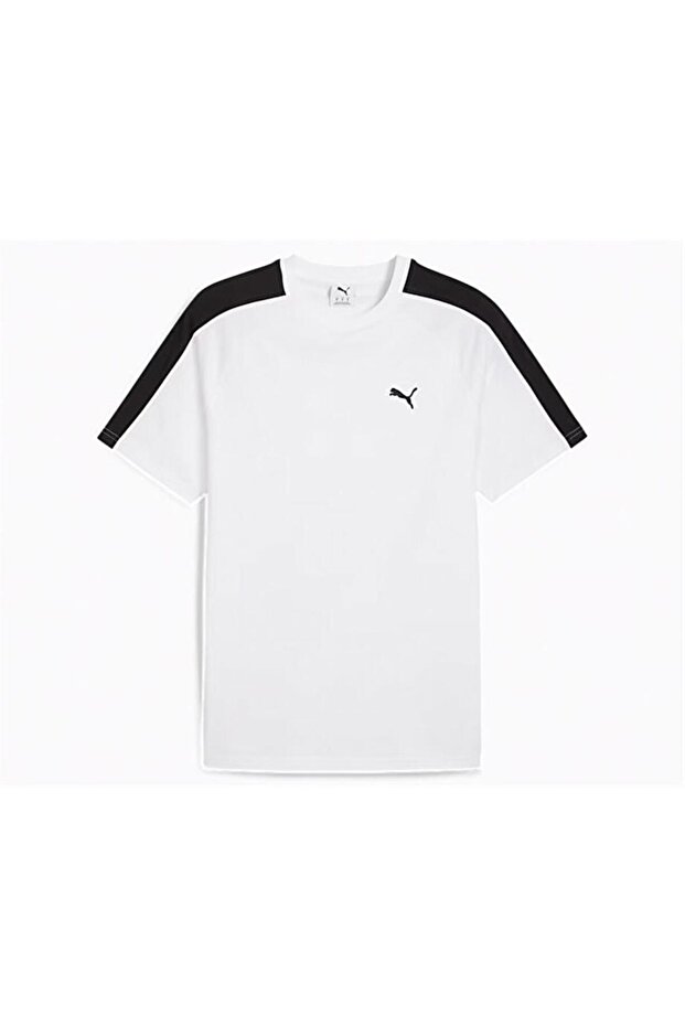 T7 Tee White Men's Short Sleeve T-Shirt - 4
