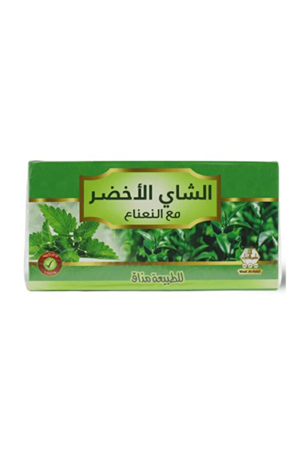 وادي النحل شاي منعش شاي الاخضر 30 عبوه نعناع