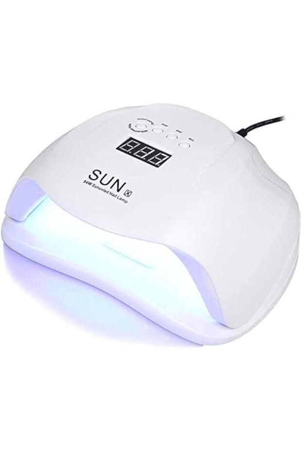 54W manicure lamp UVLED double light source manicure machine fast glue baking automatic indu