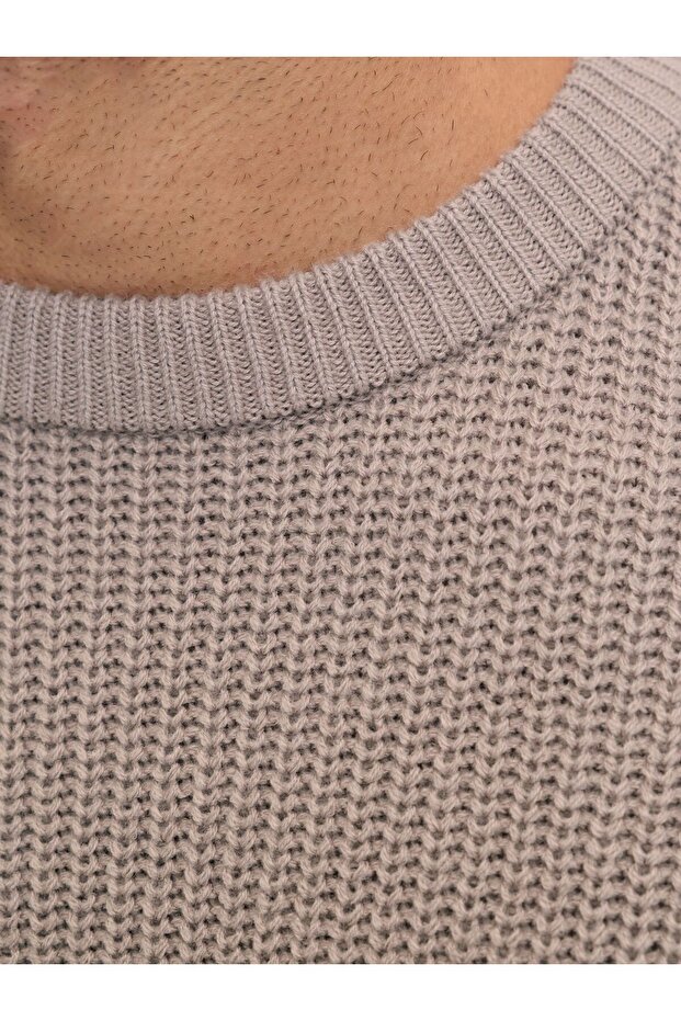 Strickpullover Einfarbig Strickpullover - 5