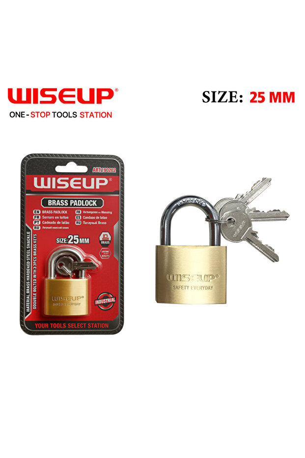 قفل نحاس 25 مم . - 1